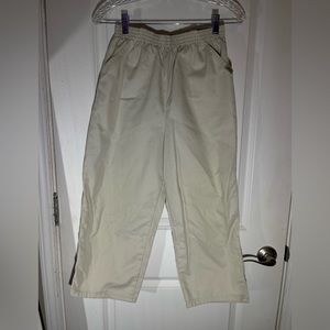 Vintage 90s chic capri cotton pants